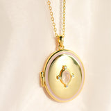 The Heirloom Locket | Rose Quartz