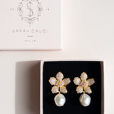 The Gardenia Earrings | Gold Plated