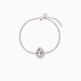 The Aubrie Bracelet | Rhodium