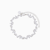 The Eva Bracelet | Rhodium