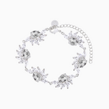 The Serafina Bracelet | Rhodium